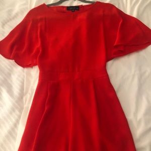 Adelyn Rae Red Romper